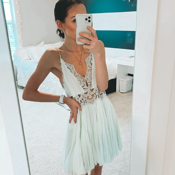 coast mint green dress